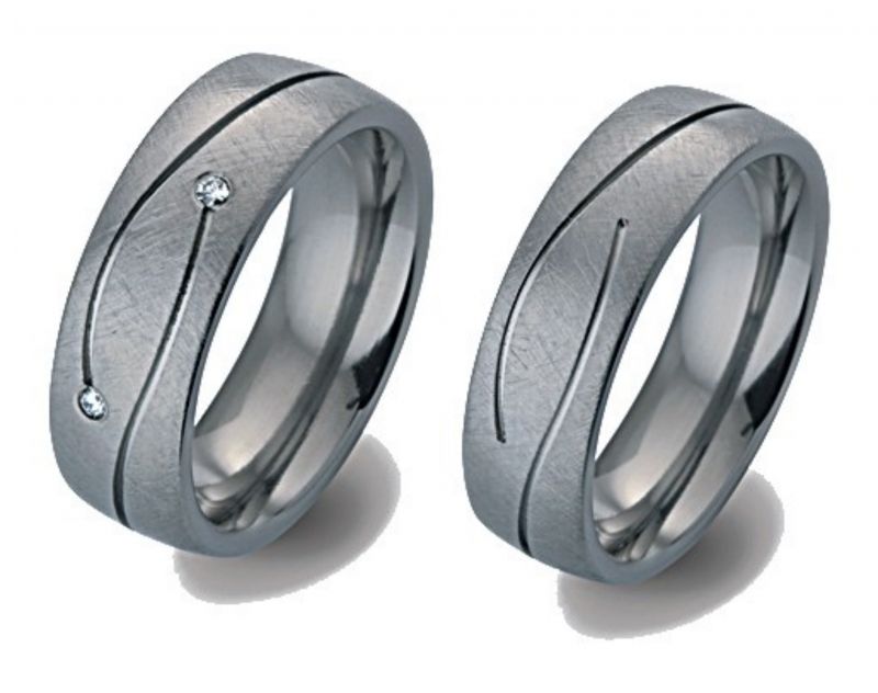 TitanFactory Trauringe/Eheringe 51925-51925/B