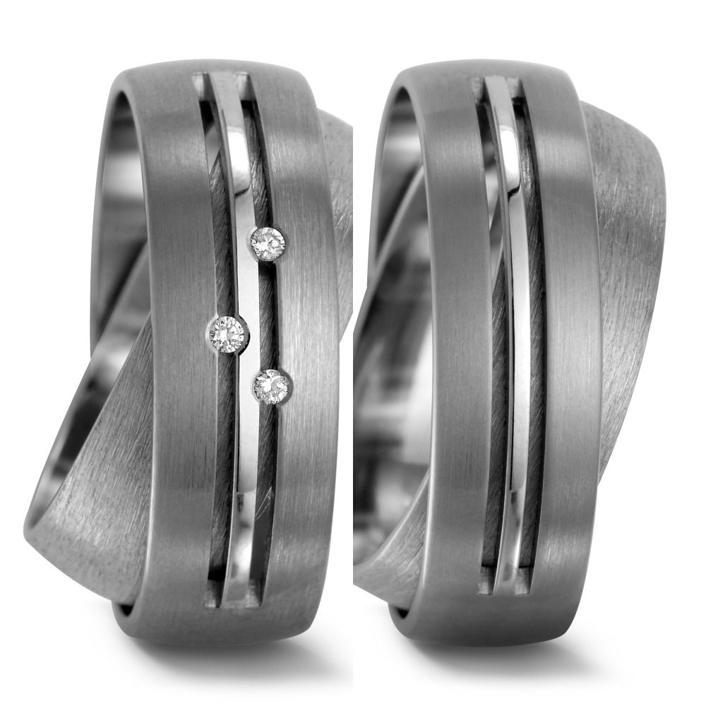 Produktbild: TitanFactory Titan Trauringe/Eheringe 51961/001/003/2000-51961/001/000/2000