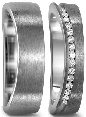 Produktbild: TitanFactory Eheringe/Trauringe 51981/013/015/2000-51984/013/000/2000