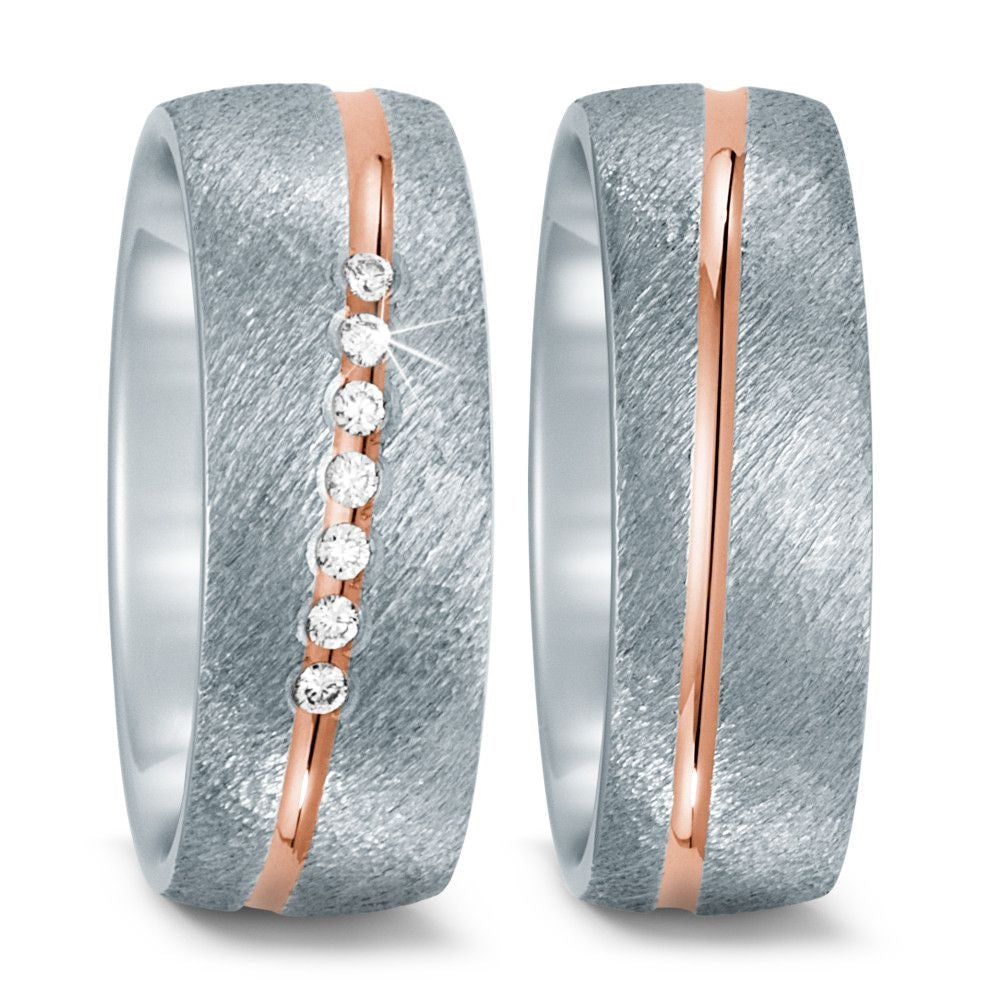 Produktbild: TitanFactory Eheringe/Trauringe Bicolor 52031/009/007/7103-52031/009/000/7103