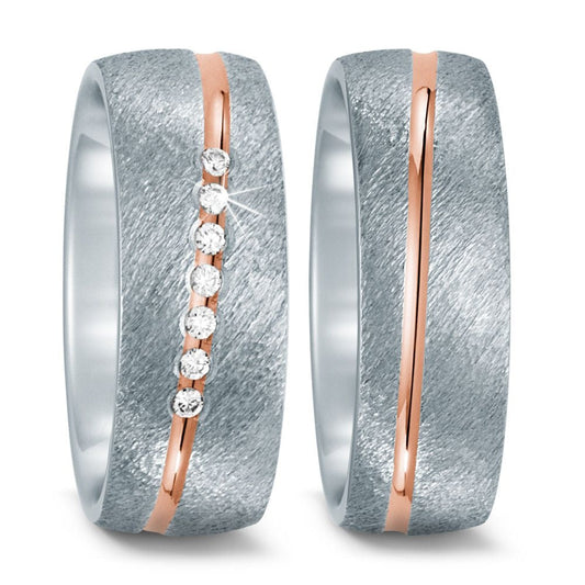 Produktbild: TitanFactory Eheringe/Trauringe Bicolor 52031/009/007/7103-52031/009/000/7103