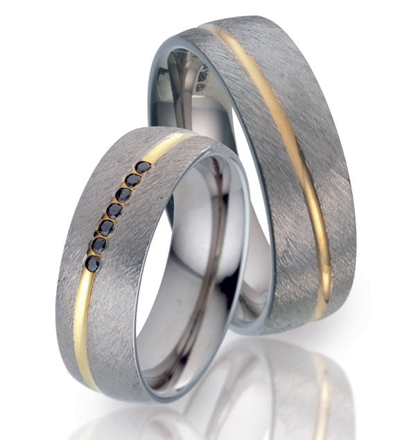 Produktbild: TitanFactory Trauringe/Eheringe 52031Black