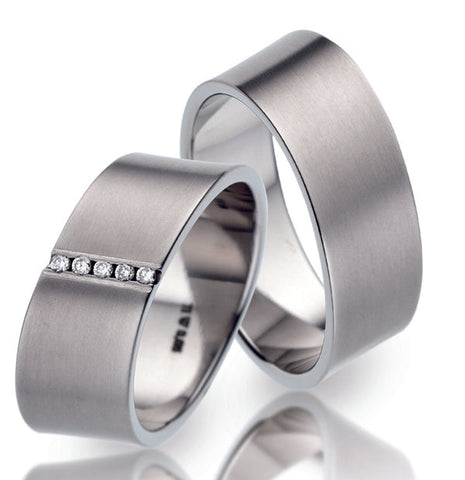 Produktbild: TitanFactory Trauringe/Eheringe 52309-52307