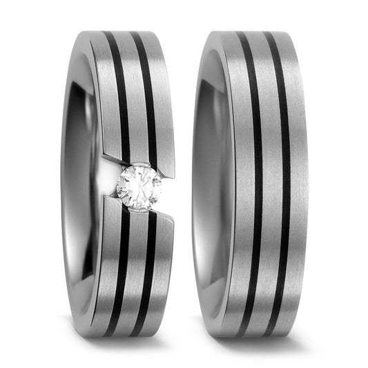 Produktbild: TitanFactory Titan Trauringe/Eheringe 52338/001/510/2000-51041/001/570/2000