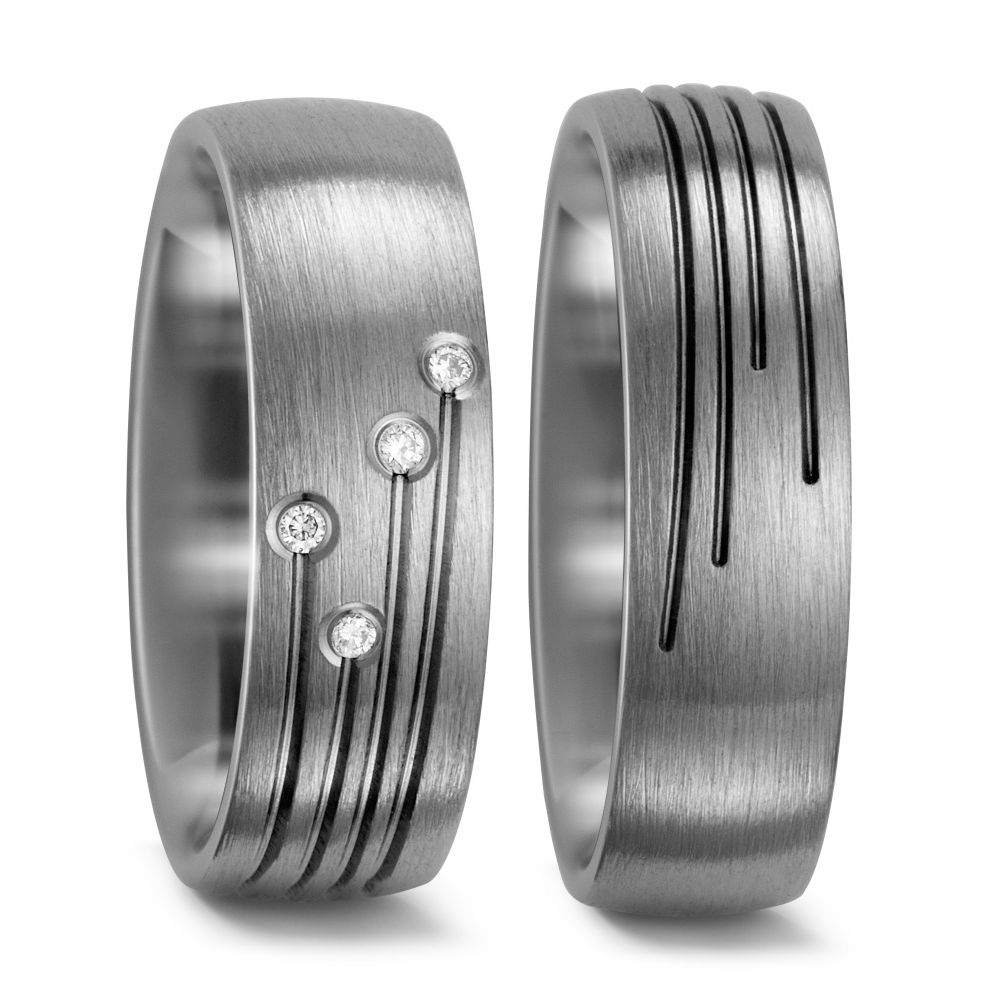 Produktbild: TitanFactory Titan Trauringe/Eheringe 52411/013/004/2000-52411/013/000/2000