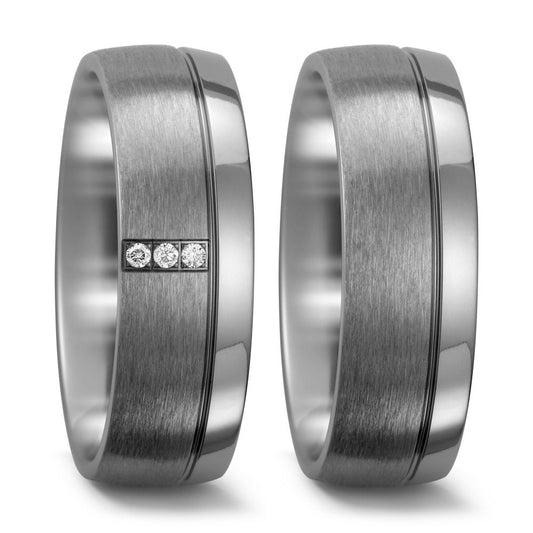 Produktbild: TitanFactory Titan Trauringe/Eheringe 52419/013/003/2000-52419/013/000/2000