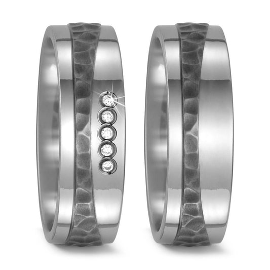 TitanFactory Titan Trauringe/Eheringe 52428/001/005/2000-52428/001/000/2000