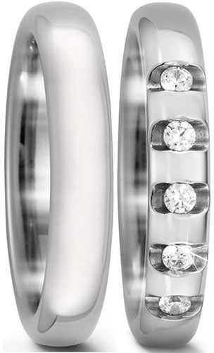 Produktbild: TitanFactory Eheringe/Trauringe 52435/000/025/2000-52431/000/000/2000