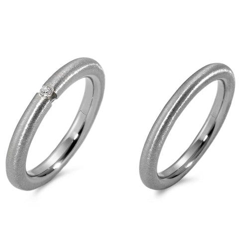 Produktbild: TitanFactory Titan Eheringe 52437/008/003/2000-52427/008/000/2000