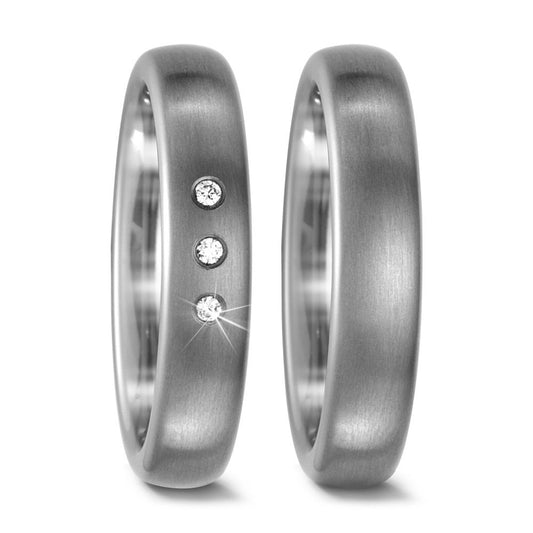 Produktbild: TitanFactory Titan Trauringe/Eheringe 52438/001/006/2000-52431/001/000/2000