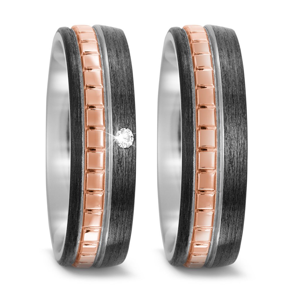 Produktbild: TitanFactory Eheringe 52506/001/003/7253-52506/001/000/7253