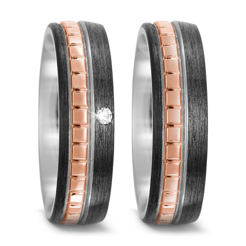 Produktbild: TitanFactory Eheringe 52506/001/003/7253-52506/001/000/7253