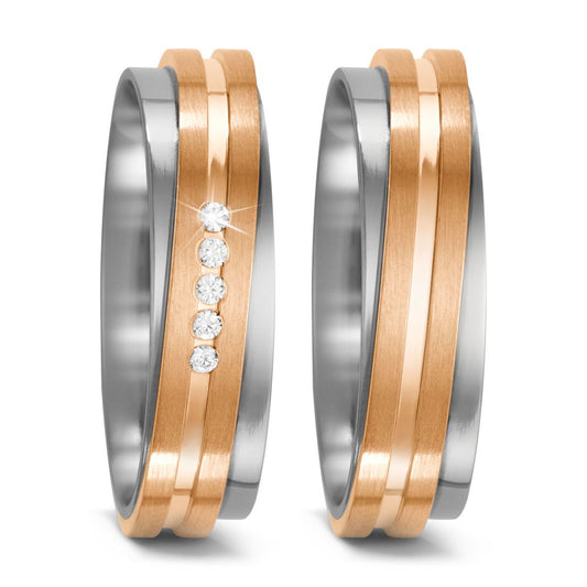 TitanFactory Trauringe/Eheringe 52527/001/000/G233-52527/001/005/G233