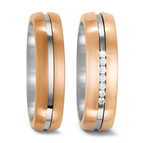 Produktbild: TitanFactory Eheringe 52530/001/000/G233 - 52530/001/007/G233