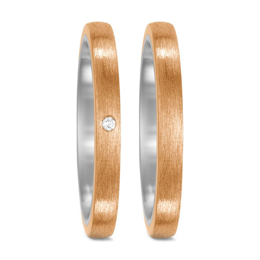 TitanFactory Trauringe/Eheringe 52531/013/000/G233 - 52531/013/002/G233