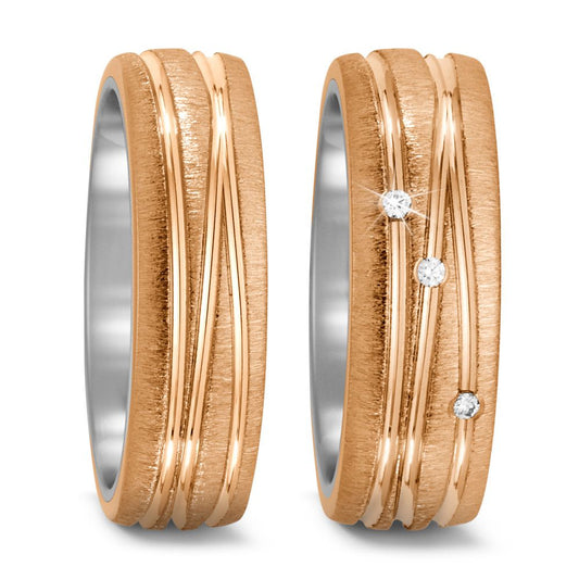 Produktbild: TitanFactory Trauringe/Eheringe 52532/008/000/G233 - 52532/008/003/G233