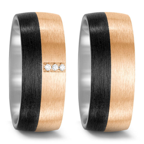 Produktbild: TitanFactory Trauringe/Eheringe 52537/013/000/G263-52537/013/003/G263