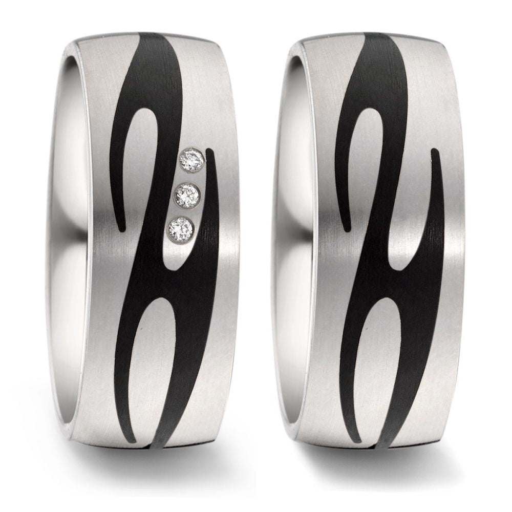 Produktbild: TitanFactory Eheringe/Trauringe Bicolor 52551/001/142/2050-52551/001/000/2050