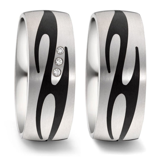 Produktbild: TitanFactory Eheringe/Trauringe Bicolor 52551/001/142/2050-52551/001/000/2050