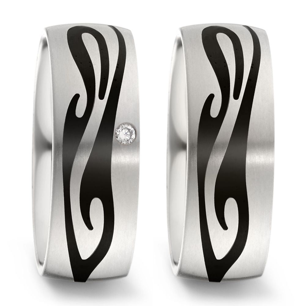 Produktbild: TitanFactory Eheringe/Trauringe Bicolor 52552/001/003/2050-52552/001/000/2050