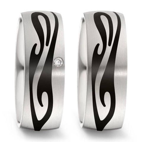 Produktbild: TitanFactory Eheringe/Trauringe Bicolor 52552/001/003/2050-52552/001/000/2050