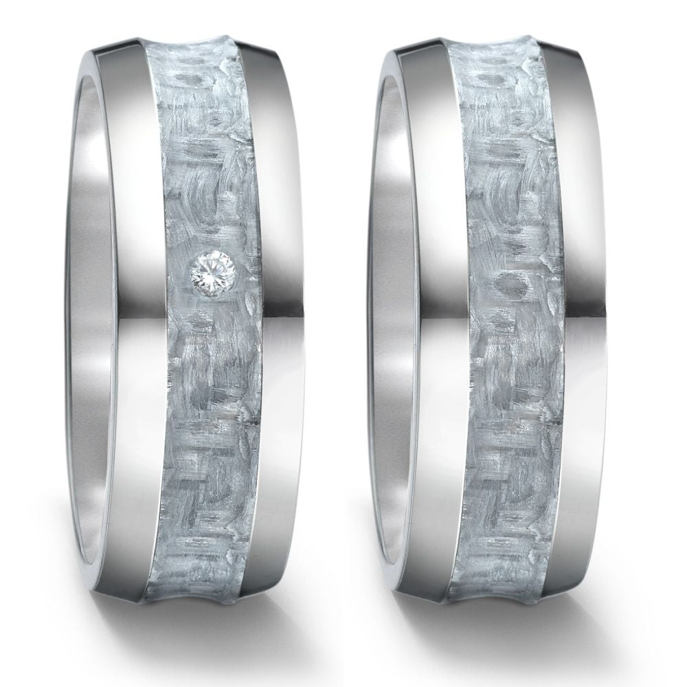 Produktbild: TitanFactory Eheringe/Trauringe Bicolor 52557/001/003/2N70-52557/001/000/2070