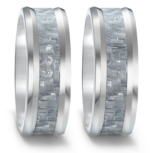 TitanFactory Eheringe/Trauringe Bicolor 52558/001/003/2070-52558/001/000/2070