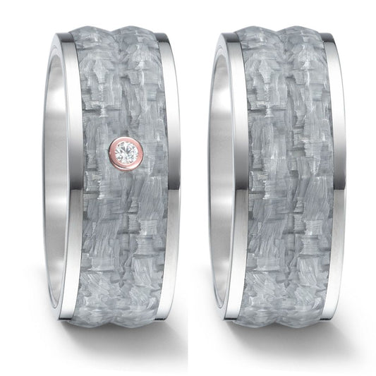 Produktbild: TitanFactory Eheringe/Trauringe Bicolor 52559/001/002/7246-52559/001/000/2070