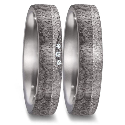 Produktbild: TeNo Eheringe Tantal/Carbon 52590/001/002/XN62