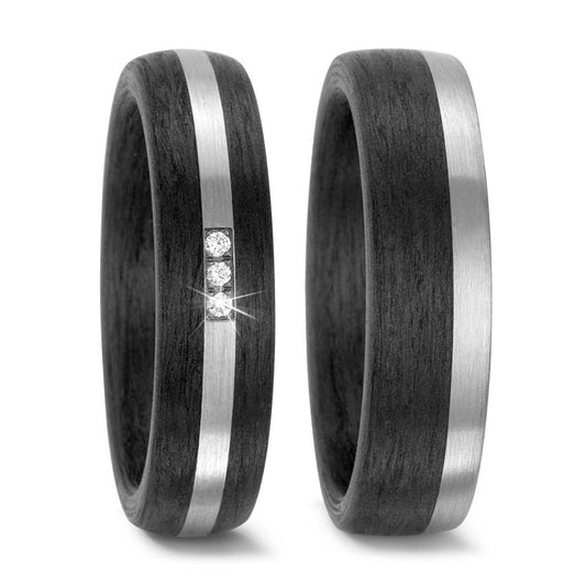 Produktbild: TitanFactory Eheringe/Trauringe Bicolor 59318/003/002/NU55-59317/003/000/NU55