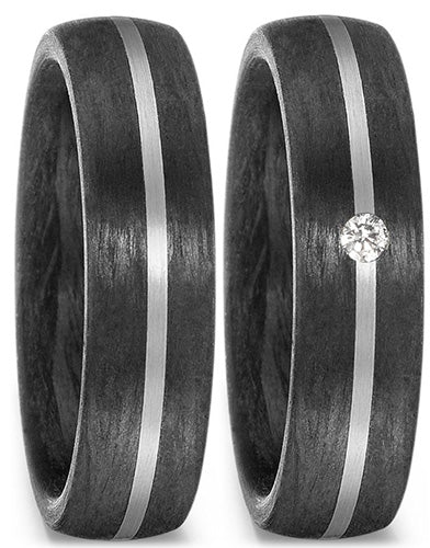 TitanFactory Eheringe/Trauringe Bicolor 59351/003/005/NU55-59351/003/000/NU55