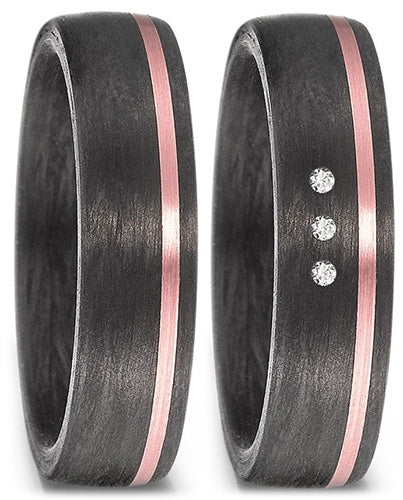 Produktbild: TitanFactory Eheringe/Trauringe Bicolor 59352/003/003/N556-59352/003/000/N556