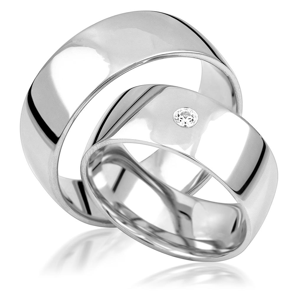 Produktbild: Simon & Söhne Trauringe/Eheringe Silver M 05