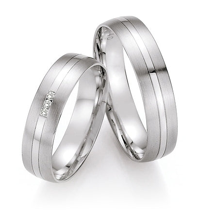 Nowotny Collection Ruesch Eheringe Honeymoon Pure 66/30030-050-66/30040-050