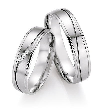 Nowotny Collection Ruesch Eheringe Honeymoon Pure 66/30090-050-66/30100-050