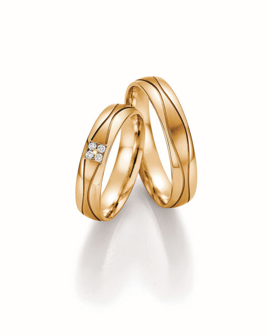 Nowotny Collection Ruesch Eheringe Honeymoon Infinity 66/35090-045-66/35100-045