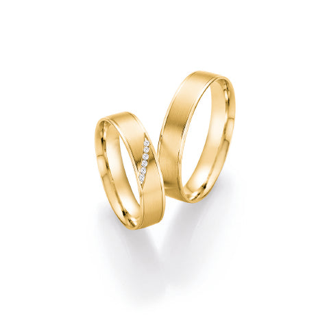 Collection Ruesch Eheringe Honeymoon Pure 66/41130-045-66/41140-045