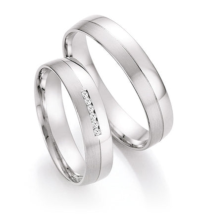 Nowotny Collection Ruesch Eheringe Honeymoon Pure 66/41170-045-66/41180-045