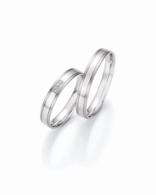 Nowotny Collection Ruesch Eheringe Honeymoon Pure 66/61170/035-66/61180/035