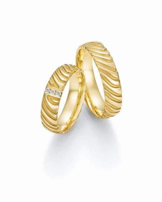 Nowotny Collection Ruesch Eheringe Honeymoon Solid 66/63010/055-66/63020/055