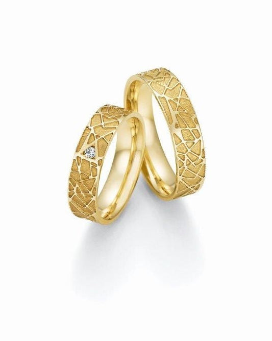 Nowotny Collection Ruesch Eheringe Honeymoon Solid 66/63030/055-66/63040/055