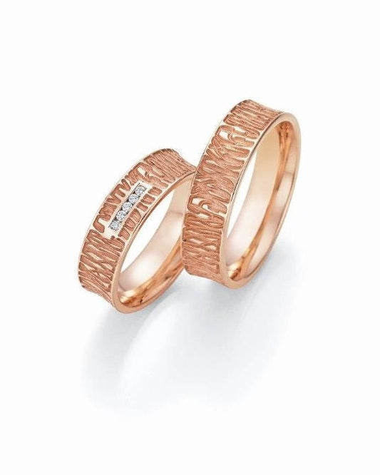 Nowotny Collection Ruesch Eheringe Honeymoon Solid 66/63090/060-66/63100/060