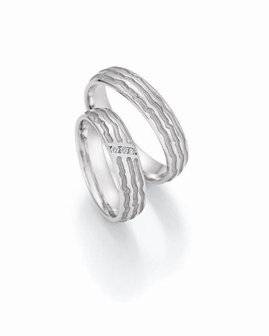 Nowotny Collection Ruesch Eheringe Honeymoon Solid 66/63110/050-66/63120/050