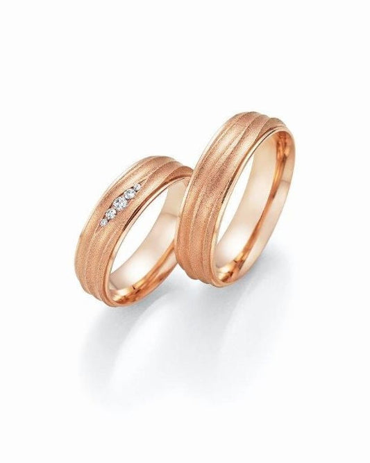 Nowotny Collection Ruesch Eheringe Honeymoon Solid 66/63130/060-66/63140/060