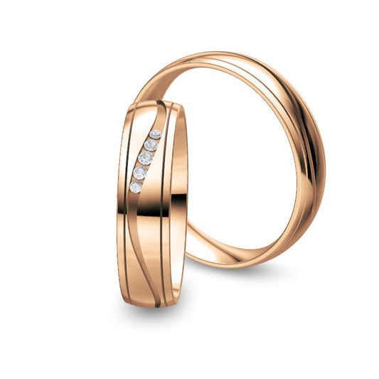 Nowotny Collection Ruesch Eheringe Honeymoon Solid 66/48170/050-66/48180/050