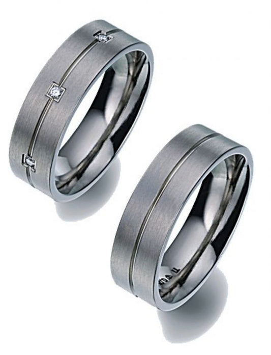 TitanFactory Trauringe/Eheringe  51673-51661/B