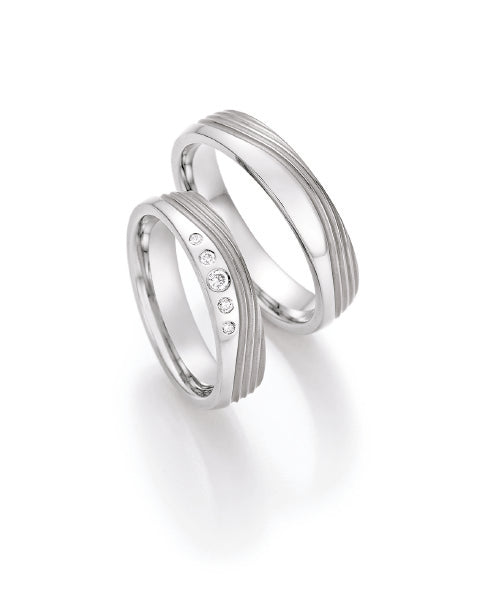 Produktbild: Nowotny Collection Ruesch Eheringe Titan Avantgarde 77/21030-050-77/21040-050