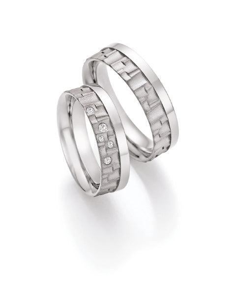 Produktbild: Nowotny Collection Ruesch Eheringe Titan Avantgarde 77/21050-060-77/21060-060