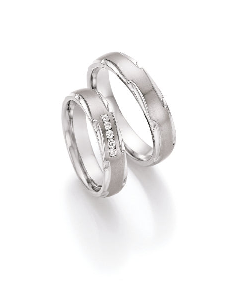 Produktbild: Nowotny Collection Ruesch Eheringe Titan Avantgarde 77/21070-050-77/21080-050