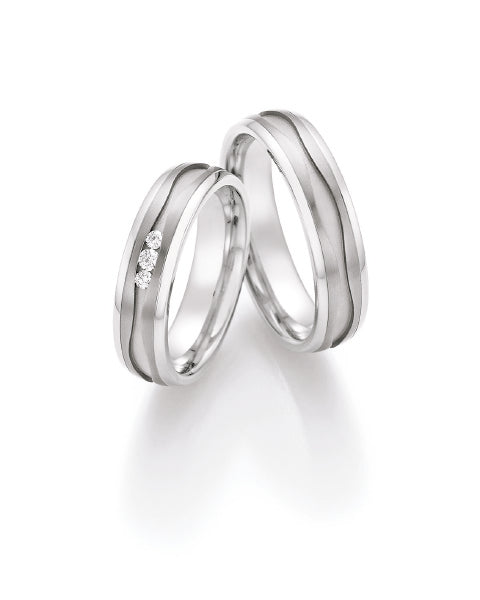 Produktbild: Nowotny Collection Ruesch Eheringe Titan Avantgarde 77/21130/055-77/21140/055